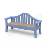 Скамейка Province Wave Blue, Toffee