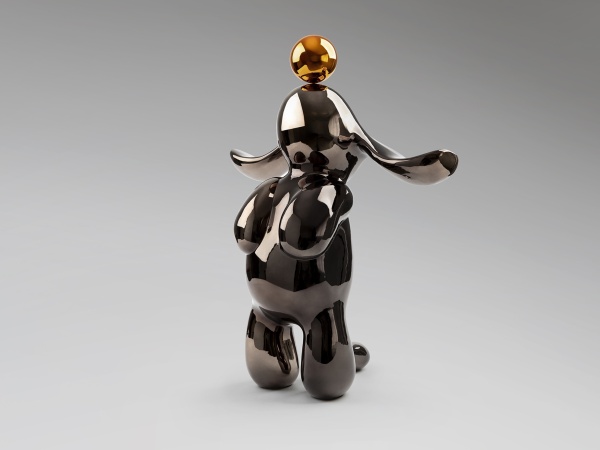 Conejo Декоративная фигура medium серый/оранжевый от интернет-магазина IDODOM.RU