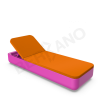 Шезлонг Grace Royal Purple, Orange