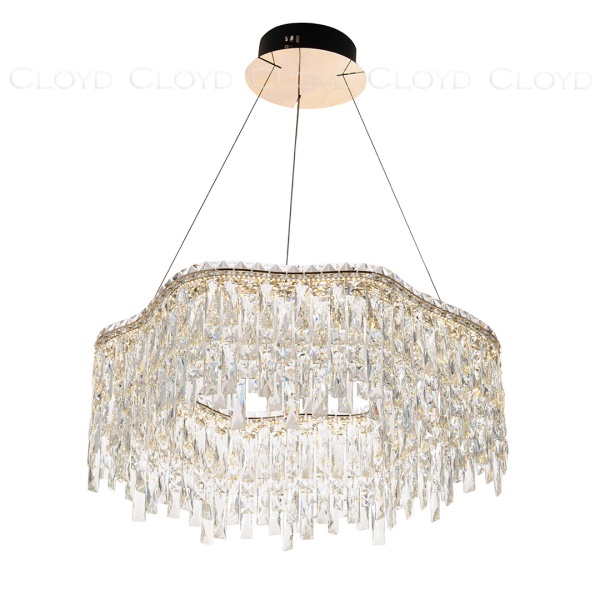 Люстра Cloyd ANTREA-A C1 / Ø62 см - золото (арт.11470) от интернет-магазина IDODOM.RU