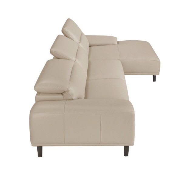 Угловой диван 6150/KF112-R-M5652 кожаный от интернет-магазина IDODOM.RU