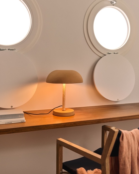 Настольная лампа Arinda из терракоты от интернет-магазина IDODOM.RU