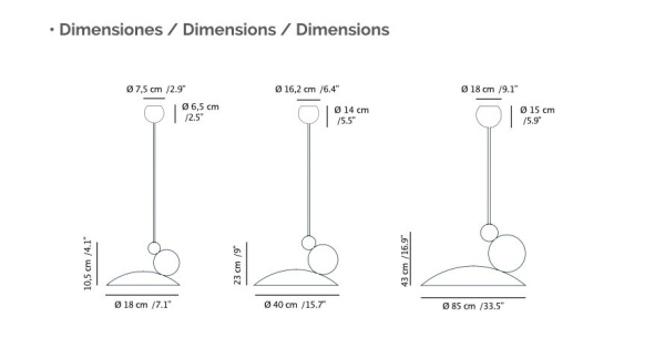 Подвесной светильник Equilibrium Ø 18 черный от интернет-магазина IDODOM.RU