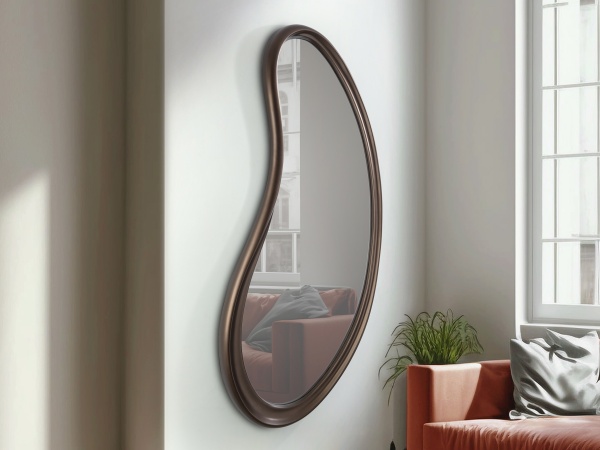 Brigitte Зеркало настенное темная бронза от интернет-магазина IDODOM.RU