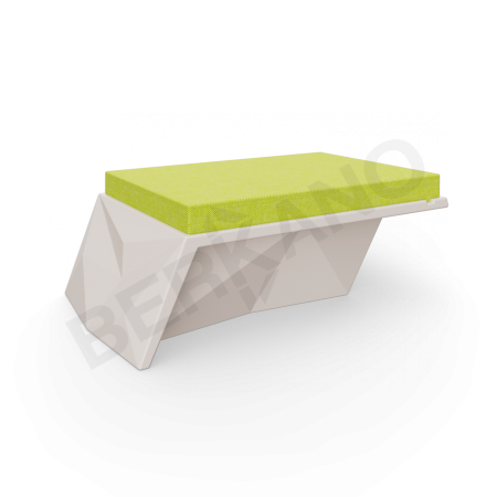 Угловой модуль Quaro с подушками Cappuccino, Green