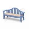 Скамейка Province Wave Blue, Milk