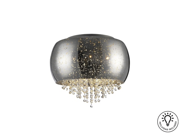 Потолочный светильник Caelum 5G9 Ø40 хром от интернет-магазина IDODOM.RU