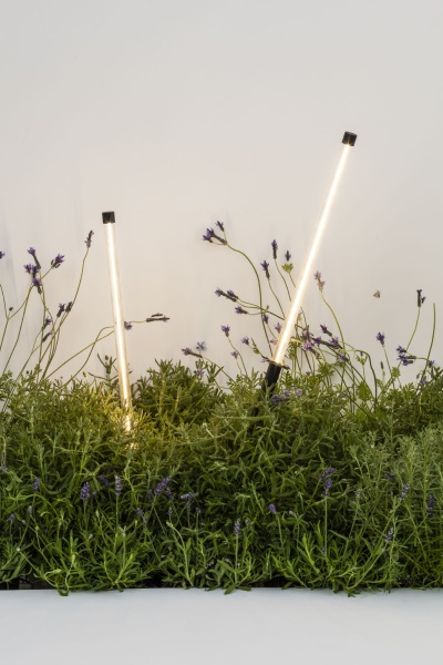 Лампа Bambou 1068 с шипом черная LED 8W 2200K от интернет-магазина IDODOM.RU