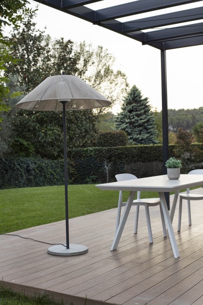 Торшер Saigon OUT C100 серый/бежевый 2M от интернет-магазина IDODOM.RU