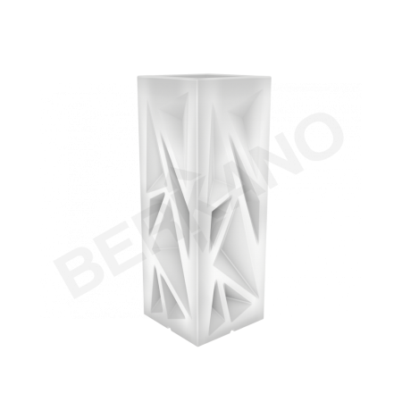 Кашпо Icelandic Vertical DB Snow White Light