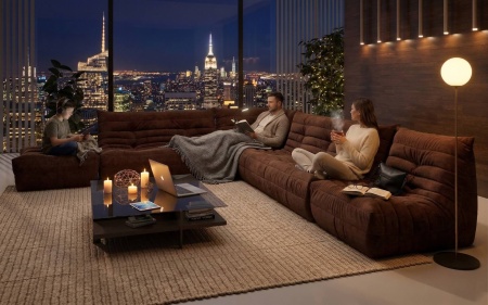 Кресло ДеФранс™️ 1-местное - Mistral шенилл