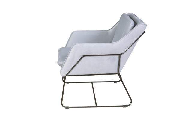 Кресло Alex, бархат светло-серый 26 от интернет-магазина IDODOM.RU