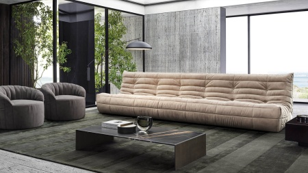 Диван ДеФранс™️ прямой 3-х местный - Ямайка шенилл уличная