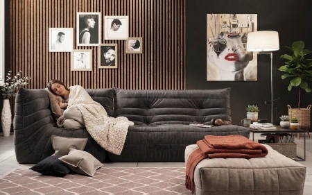 Кресло ДеФранс™️ 1-местное - Эконом микровелюр