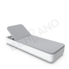 Шезлонг White Granite, Gray