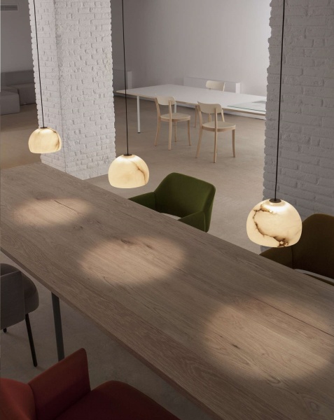 Подвесной светильник Neil Ø 25 золотой от интернет-магазина IDODOM.RU