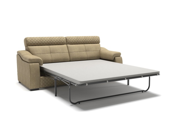 Boston NEW диван-кровать прямой замша бежевый от интернет-магазина IDODOM.RU