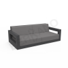 Диван Quarter lounge с подушками графитового цвета, аксессуар графитового цвета