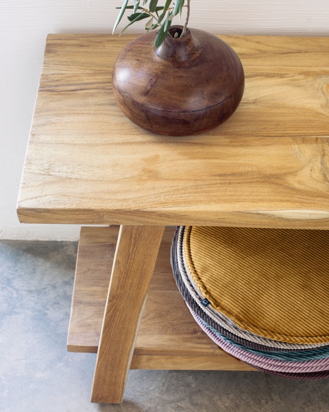 Скамья Safara из переработанного тика 150 см от интернет-магазина IDODOM.RU