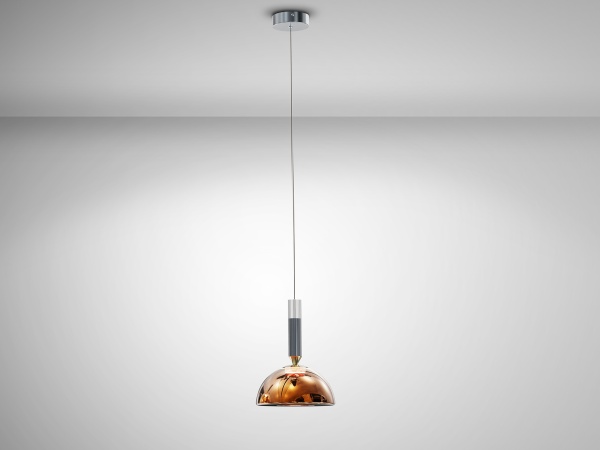 Подвесной светильник Charlize 1L бронзовый от интернет-магазина IDODOM.RU