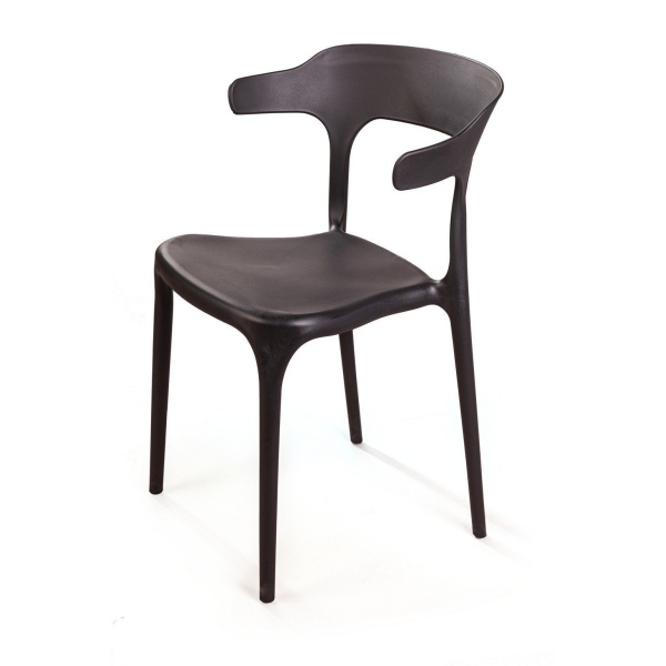 Стул Leo (RUS), пластик черный от интернет-магазина IDODOM.RU