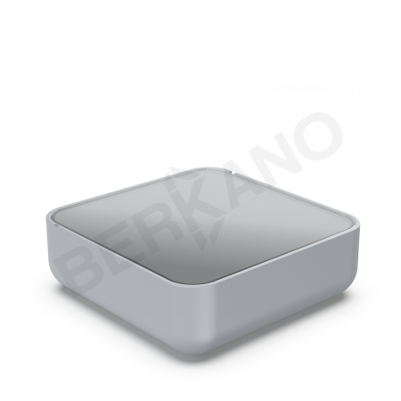 Стол Grace с стеклом Concrete Gray