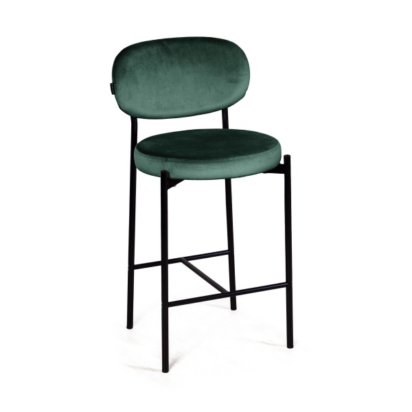 Стул полубарный Mason, бархат зеленый 19 от интернет-магазина IDODOM.RU