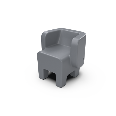 Детский стул Elephant Concrete Gray