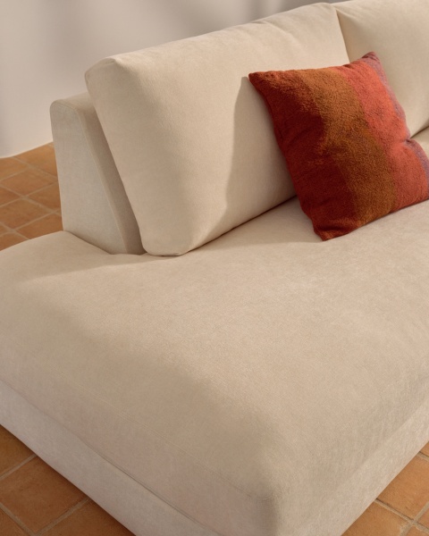 Alea 5-местный модульный диван с правым шезлонгом и съемным чехлом 340 см от интернет-магазина IDODOM.RU