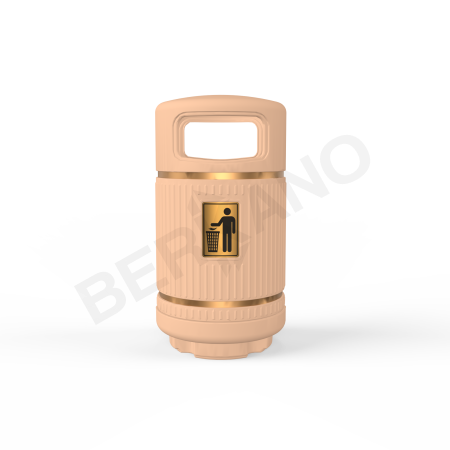Урна круглая BERKANO Terracotta