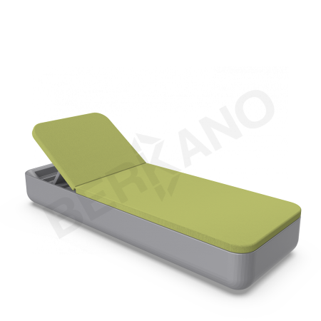 Шезлонг Grace Graphite, Green