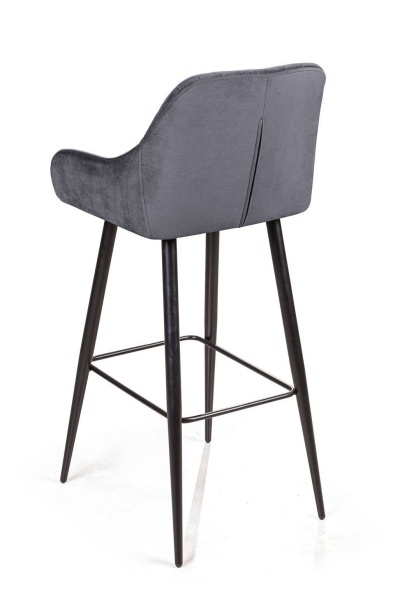 Стул барный Robert, бархат серый 27 от интернет-магазина IDODOM.RU