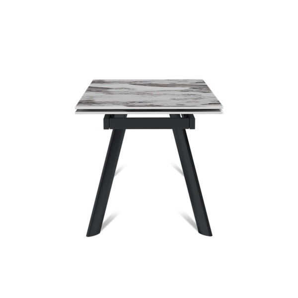 Стол раскладной Stone (120+30+30), керамика глянцевая Pandora от интернет-магазина IDODOM.RU