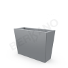 Кашпо Trapezio 70H DB Concrete Gray