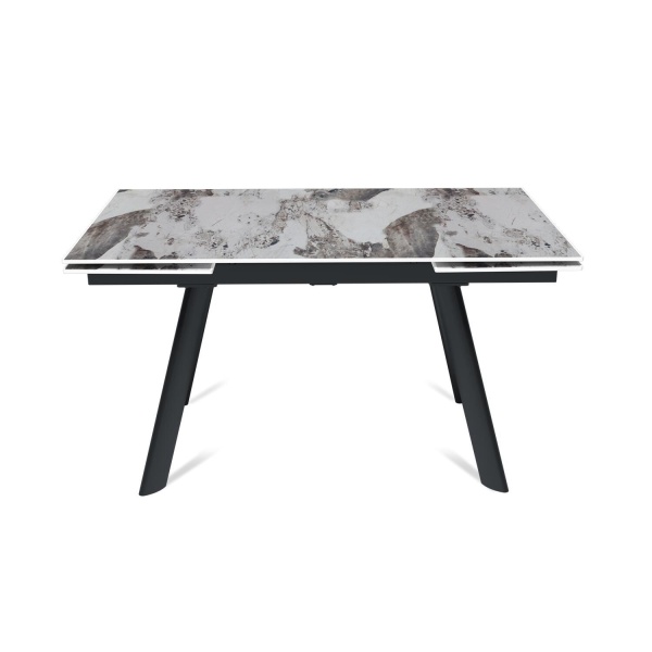 Стол раскладной Stone (140+40+40), керамика глянцевая Pandora от интернет-магазина IDODOM.RU