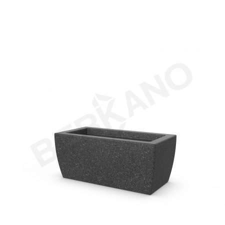 Кашпо Tenero 28 Black Granite