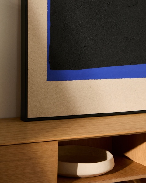 Zernu Абстрактная картина на льне 120 x 77 см от интернет-магазина IDODOM.RU