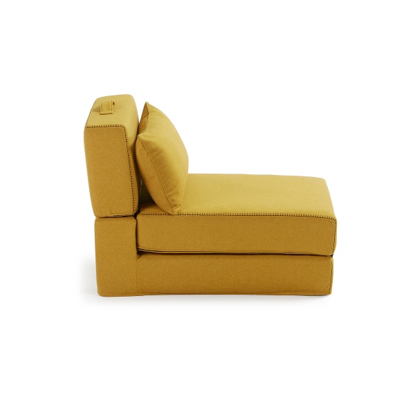 Пуф-кровать Arty горчичный от интернет-магазина IDODOM.RU