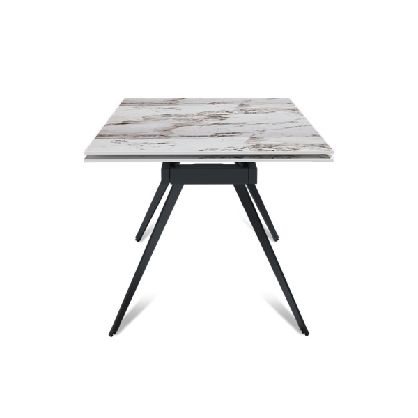 Стол раскладной Rhein (160+40+40), керамика глянцевая Top Pandora от интернет-магазина IDODOM.RU