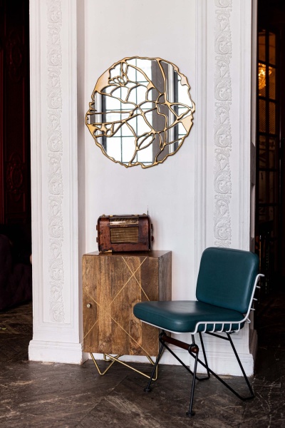 Зеркало Roots Gold от интернет-магазина IDODOM.RU