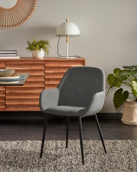 Стул Konna ткань темно-серый от интернет-магазина IDODOM.RU