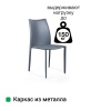 Стул Рольф, кожа антрацит от интернет-магазина IDODOM.RU