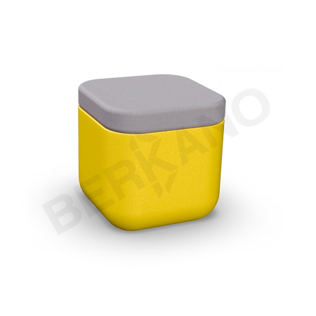 Пуф Grace Yellow, Gray