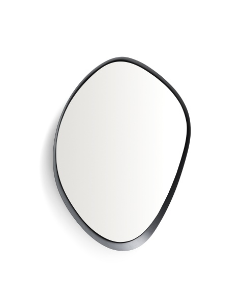 Зеркало Tebel черное металлическое 67,5 x 74,5 см от интернет-магазина IDODOM.RU