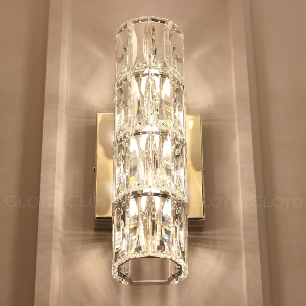 Бра Cloyd EPICURE W3 / выс. 30 см - хром (арт.20260) от интернет-магазина IDODOM.RU