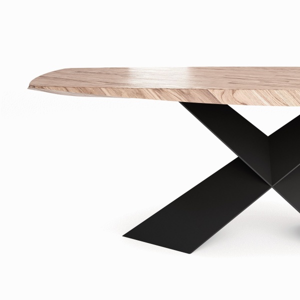 Стол овальный Tyler 200, шпон светлый от интернет-магазина IDODOM.RU