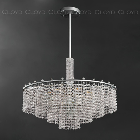 Люстра Cloyd WITTE C6 / Ø60 см - серебро мат. (арт.11534) от интернет-магазина IDODOM.RU