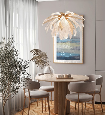 Люстра Cloyd TUVALU C26 / Ø81 см - золото (арт.11420) от интернет-магазина IDODOM.RU