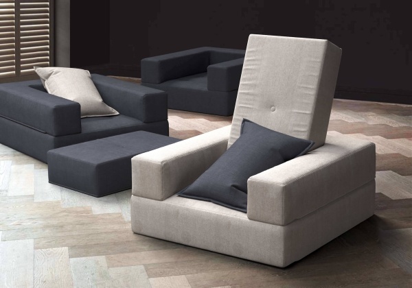 Кресло-матрас и пуф трансформер Кубис - Бостон