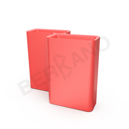 Кашпо Vittorio 80 D Chili Red